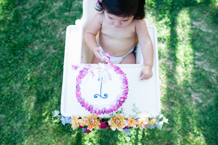 boho california backyard first birthday Inspiration