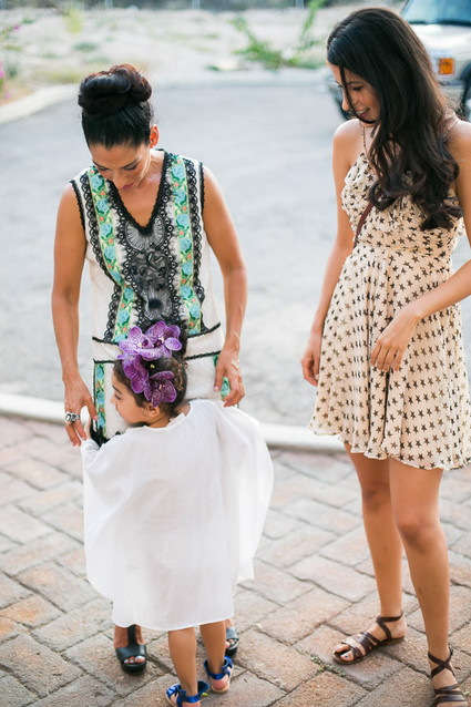 Hot pink floral birthday party in Cabo