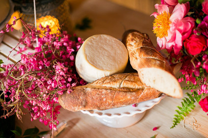 coral charm peony dessert table