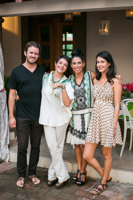 Hot pink floral birthday party in Cabo