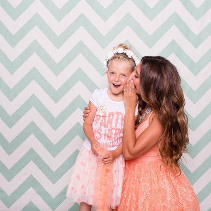 Photo booth family photos by Acqua Photo