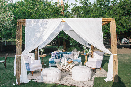 Reception lounge area