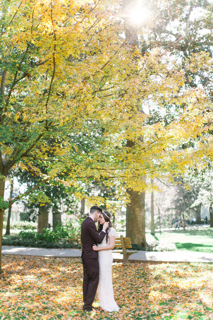 Fall Georgia wedding
