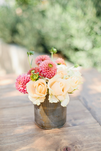 Summer wedding florals