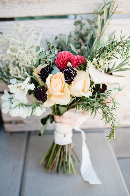 Summer wedding bouquet