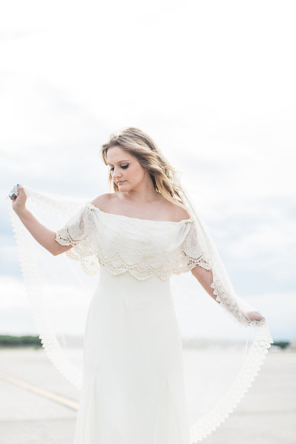 Daughters of Simone wedding gown