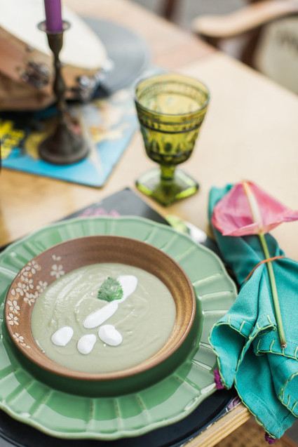 Boho place setting