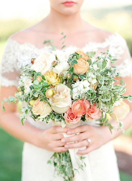 Summer wedding bouquet