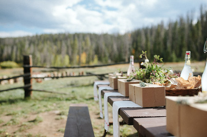 Rustic Colorado wedding