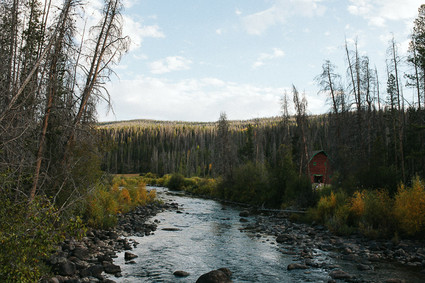 Rustic Colorado wedding