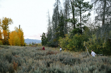 Rustic Colorado wedding