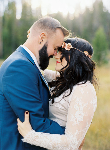 Rustic Colorado wedding