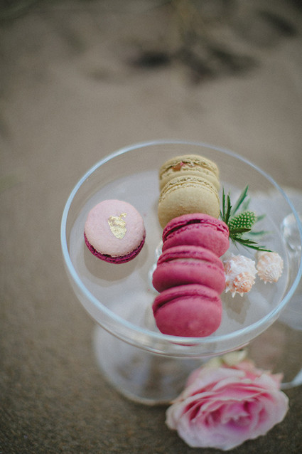 Pink macaroons