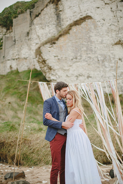 Ribbon backdrop