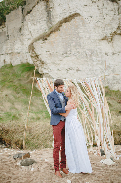 Ribbon backdrop