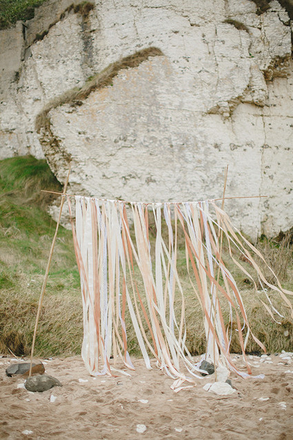 Ribbon backdrop