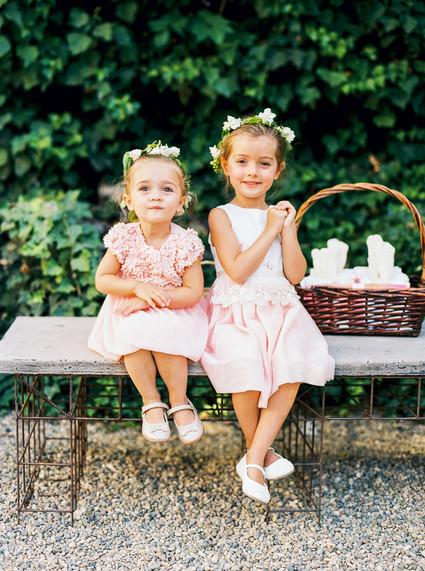 Flower girl portrait