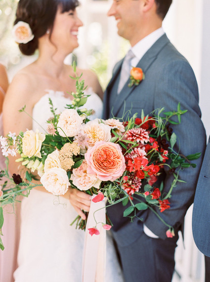 Summer wedding bouquet