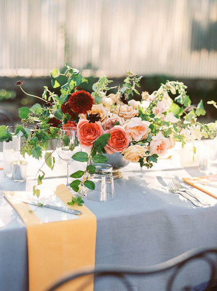Summer wedding florals