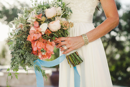 Romantic wedding bouquet