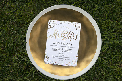Modern invitation
