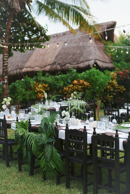 Summer wedding tables cape