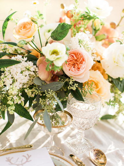 Spring wedding florals