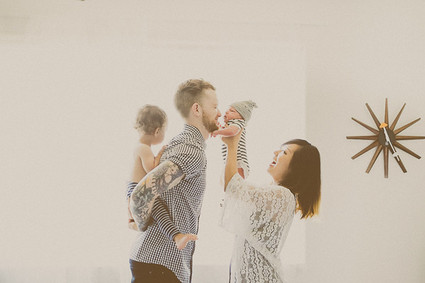 family newborn photos