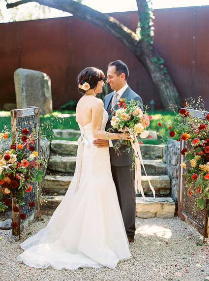 Colorful Healdsburg wedding