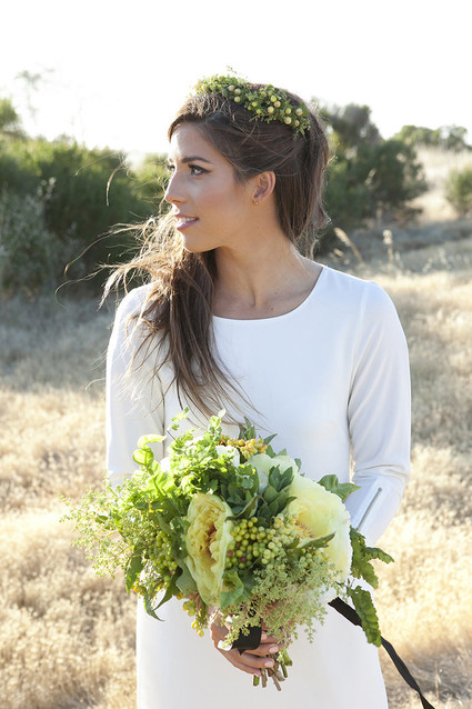 Modern retro wedding inspiration Inspiration