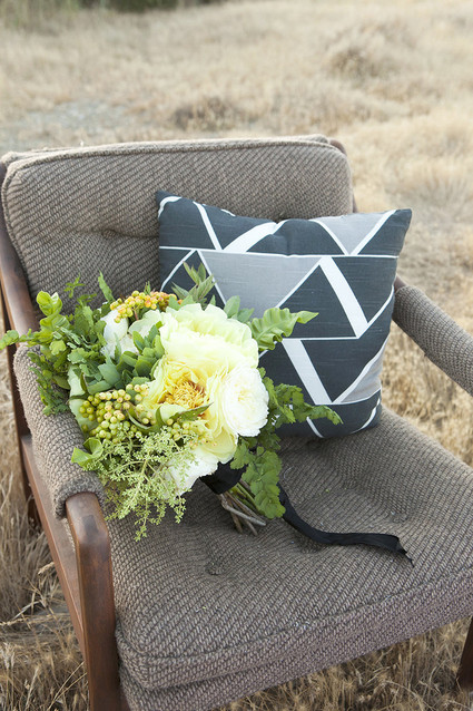 Modern retro wedding inspiration Inspiration
