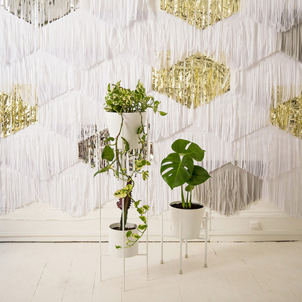 Modern gold birthday party