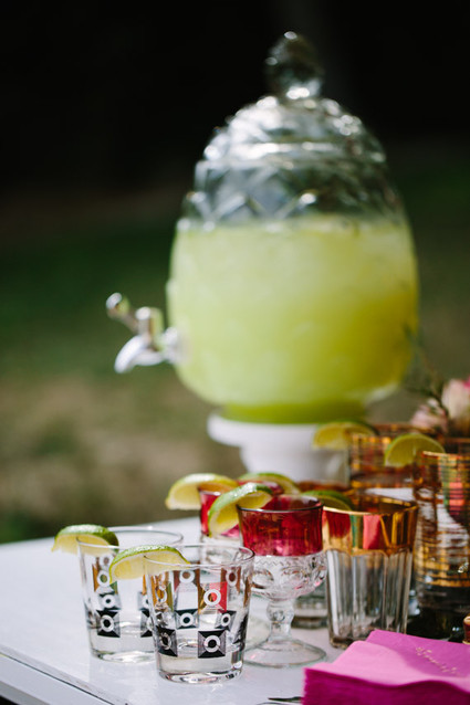 Aloha themed bridal shower