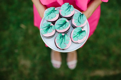 Aloha themed bridal shower