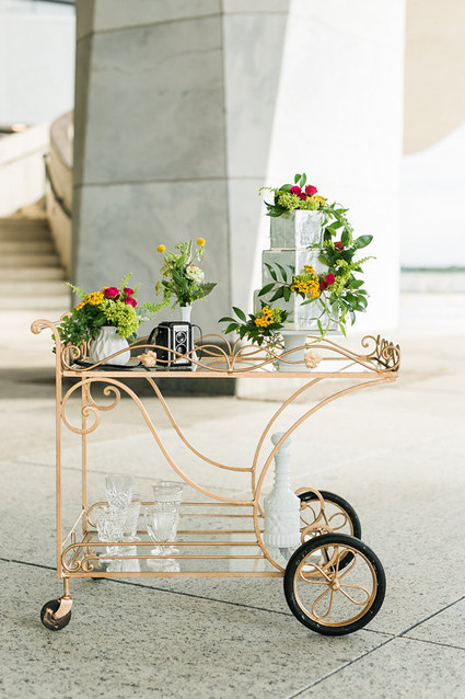 Cake table display
