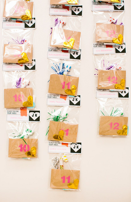 Escort card display
