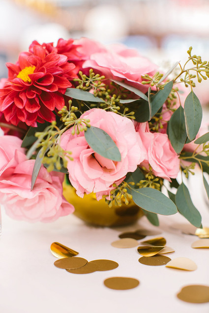 Fall wedding florals