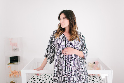 glamorous maternity photos of Catherine