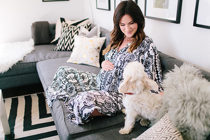 glamorous maternity photos of Catherine