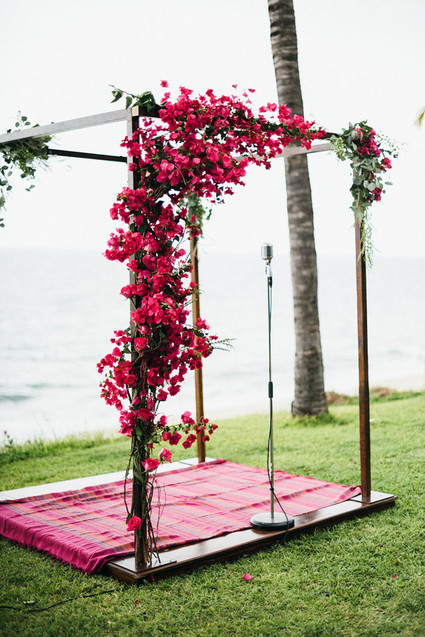 Bougainvillea arbor