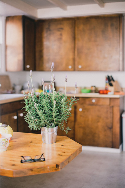 At home fall engagement portrait