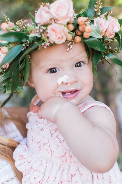Baby girl 1st year portraits Inspiration