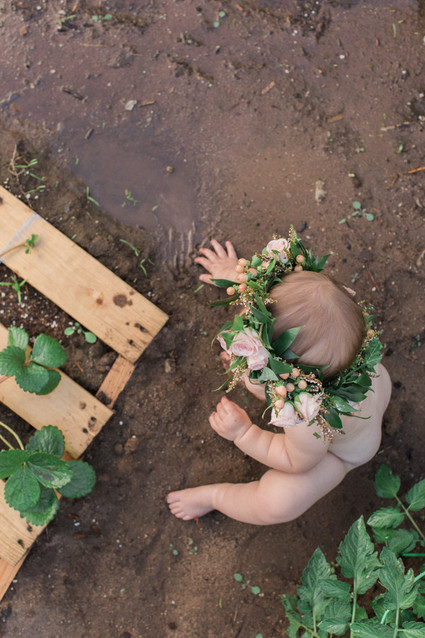 Baby girl 1st year portraits