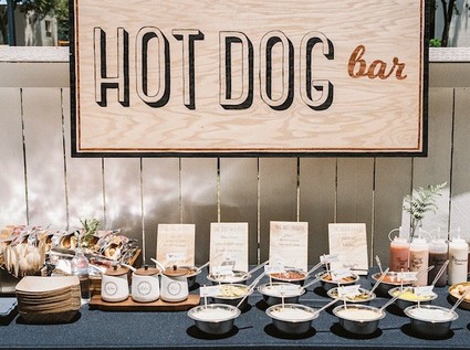 hot dog bar Inspiration