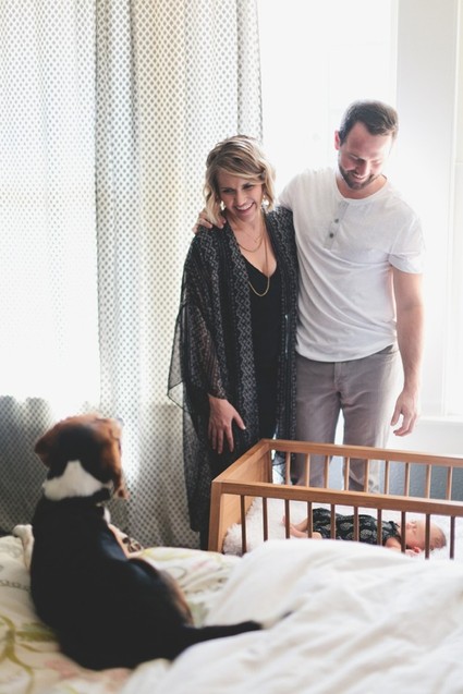 lifestyle newborn photos