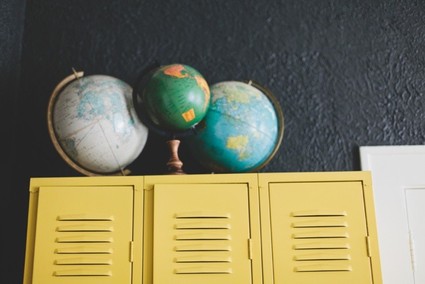 vintage globes