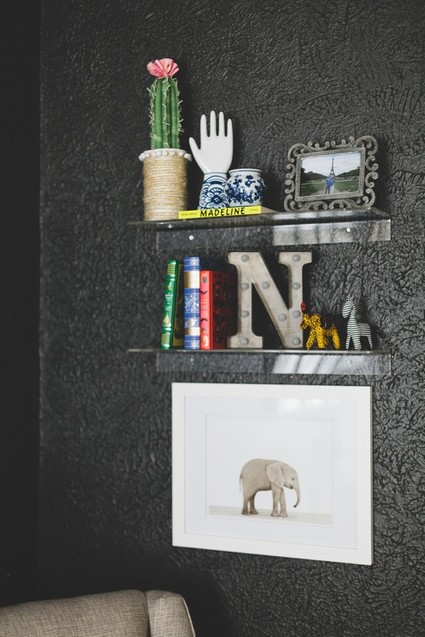 modern girls nursery