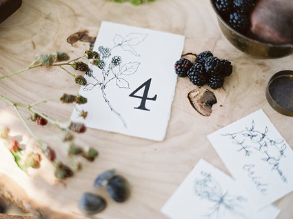 Table numbers Inspiration