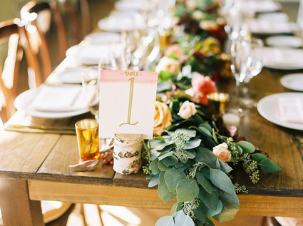 Table numbers Inspiration