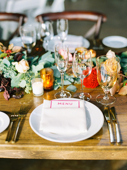 Place setting Inspiration
